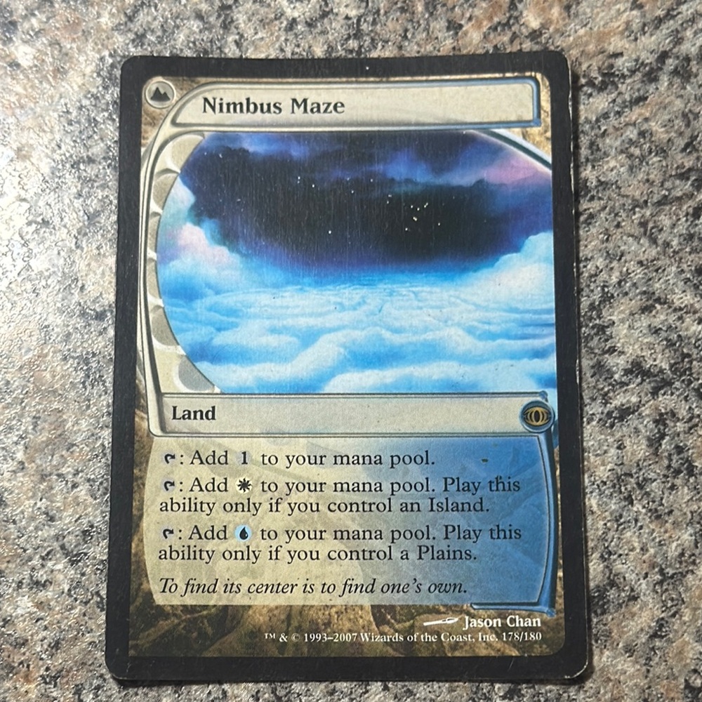 MTG Magic the Gathering Nimbus Maze